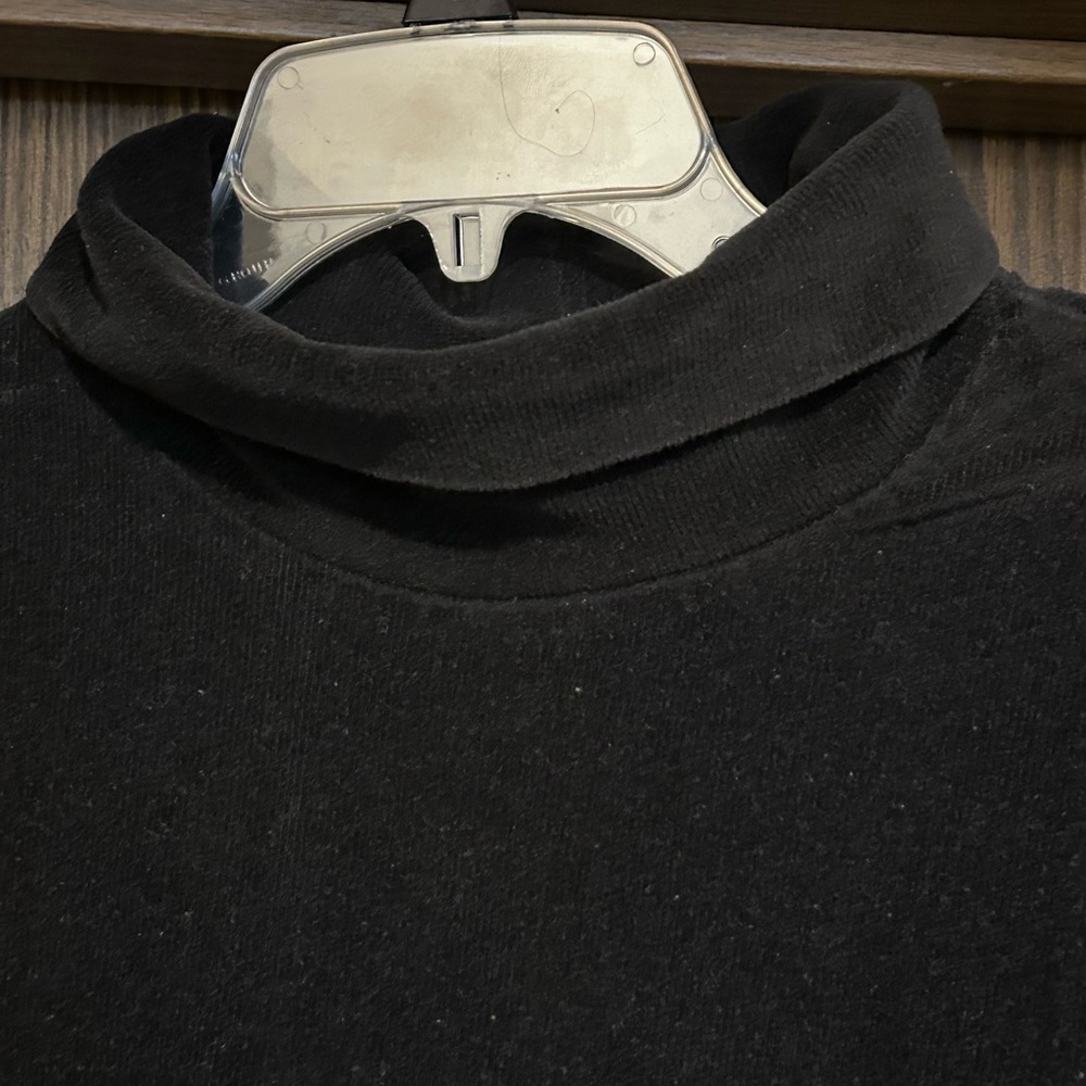 Black Turtleneck Sweater